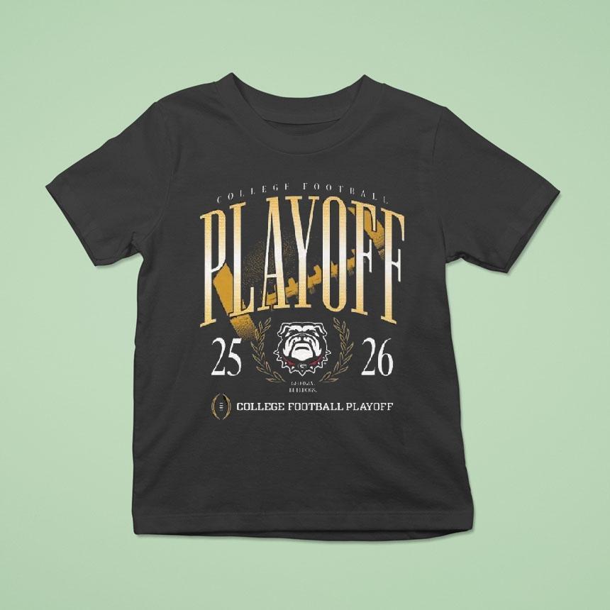 Georgia Bulldogs ’25-’26 College Football Playoff Heavyweight Shirt