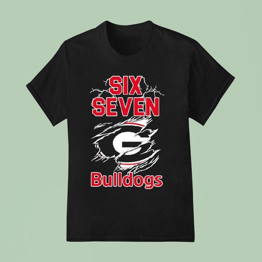 Georgia Bulldogs Six Seven Shirt