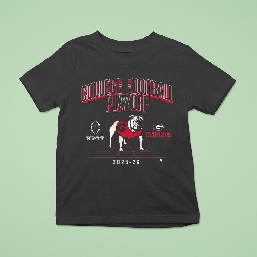 Georgia Football 2025 Cfp Mascot Shirt