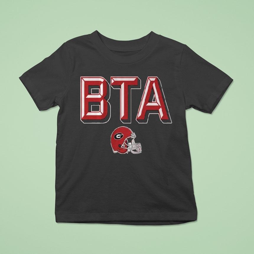 Georgia Football Bta Helmet Shirt