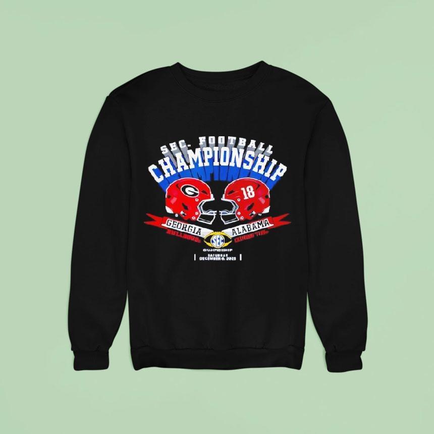 Georgia Vs Alabama Sec Championship 2025 Football Shirt Georgia Vs Alabama Sec Championship 2025 Football Shirt