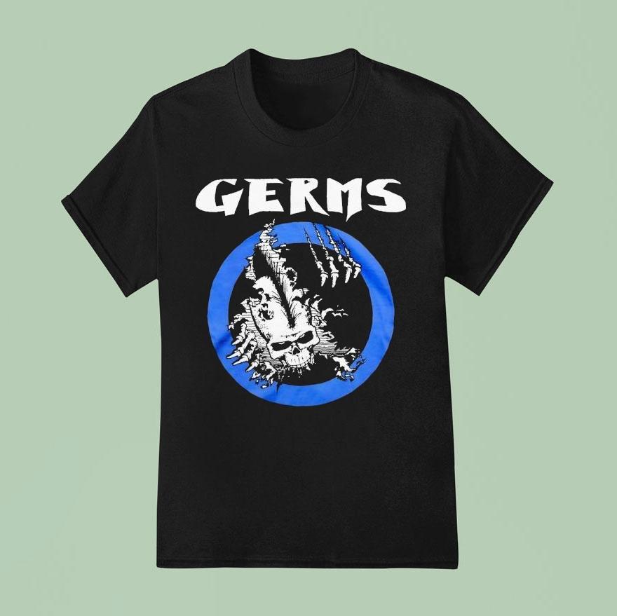 Germs Mohawk Skull Shirt