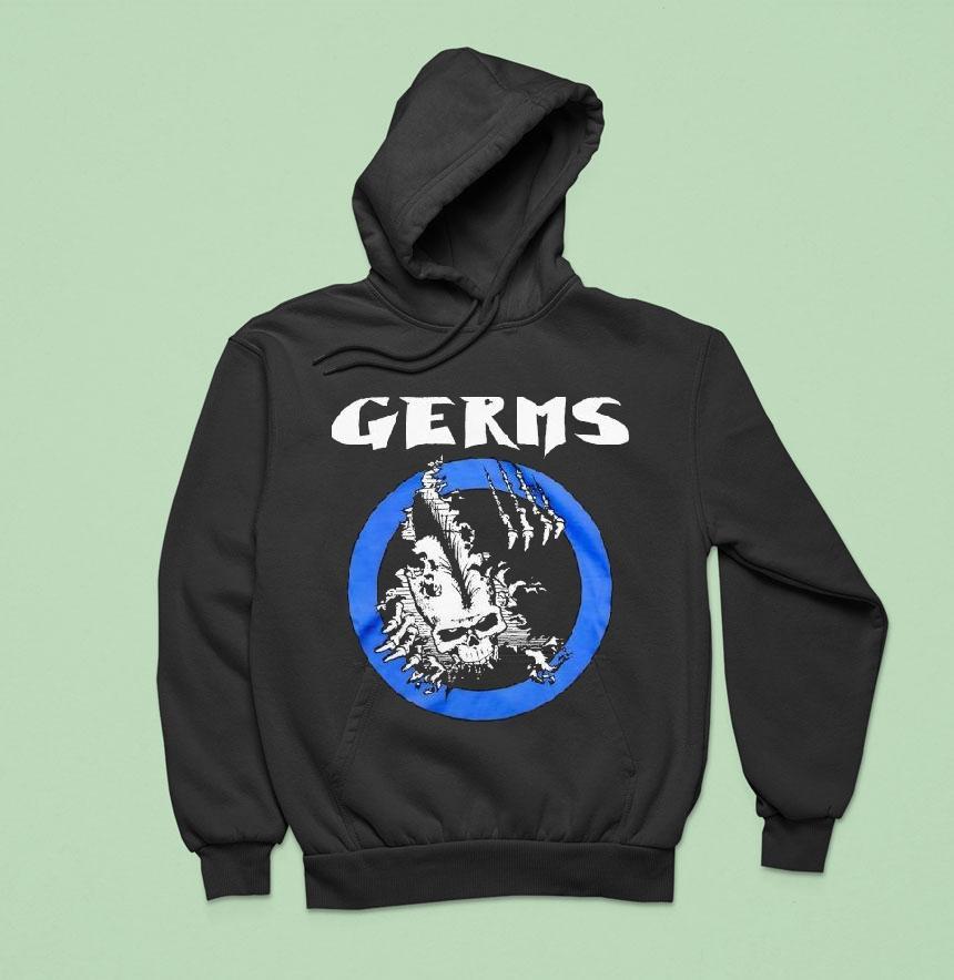 Germs Mohawk Skull Shirt Germs Mohawk Skull Shirt