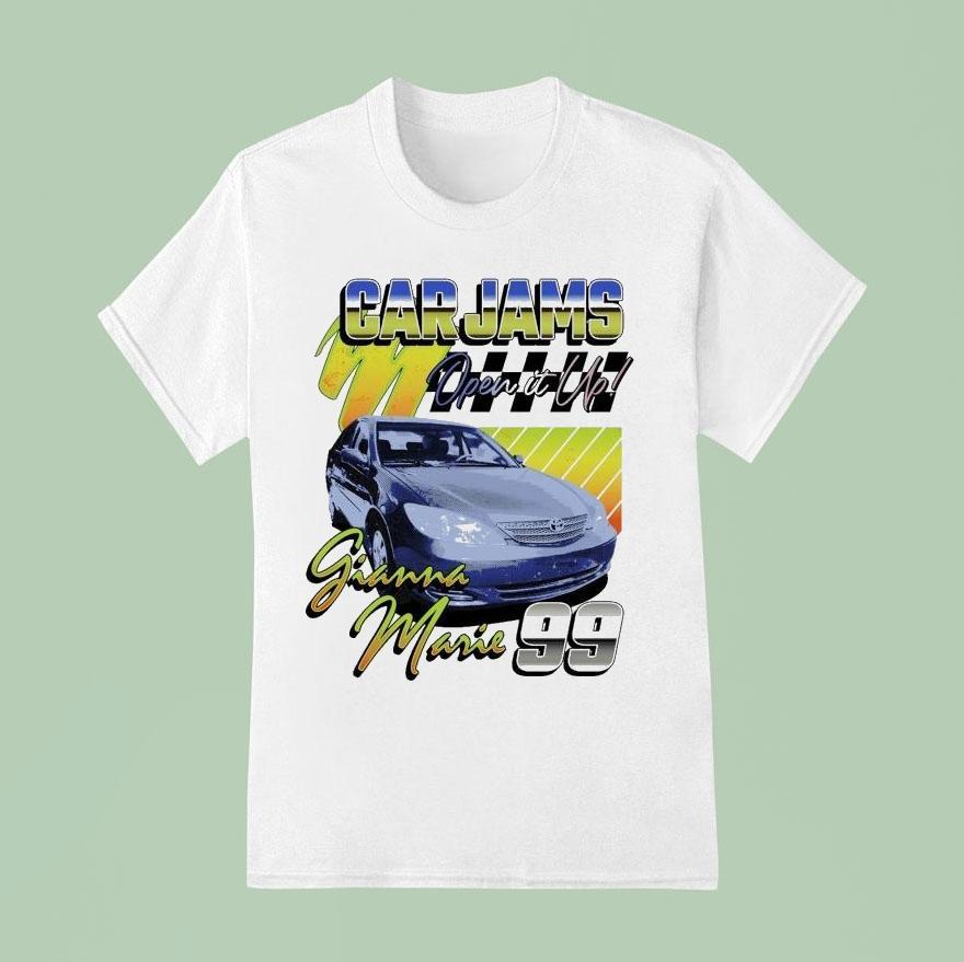 Gianna Marie Open It Up Toyota Nascar 99 Shirt