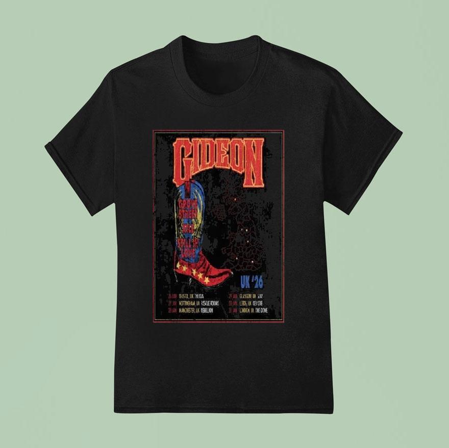 Gideon 2026 Uk Tour Shirt
