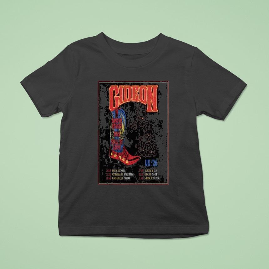 Gideon 2026 Uk Tour Shirt