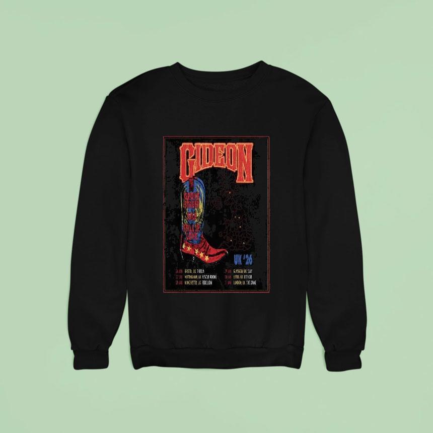 Gideon 2026 Uk Tour Shirt Gideon 2026 Uk Tour Shirt