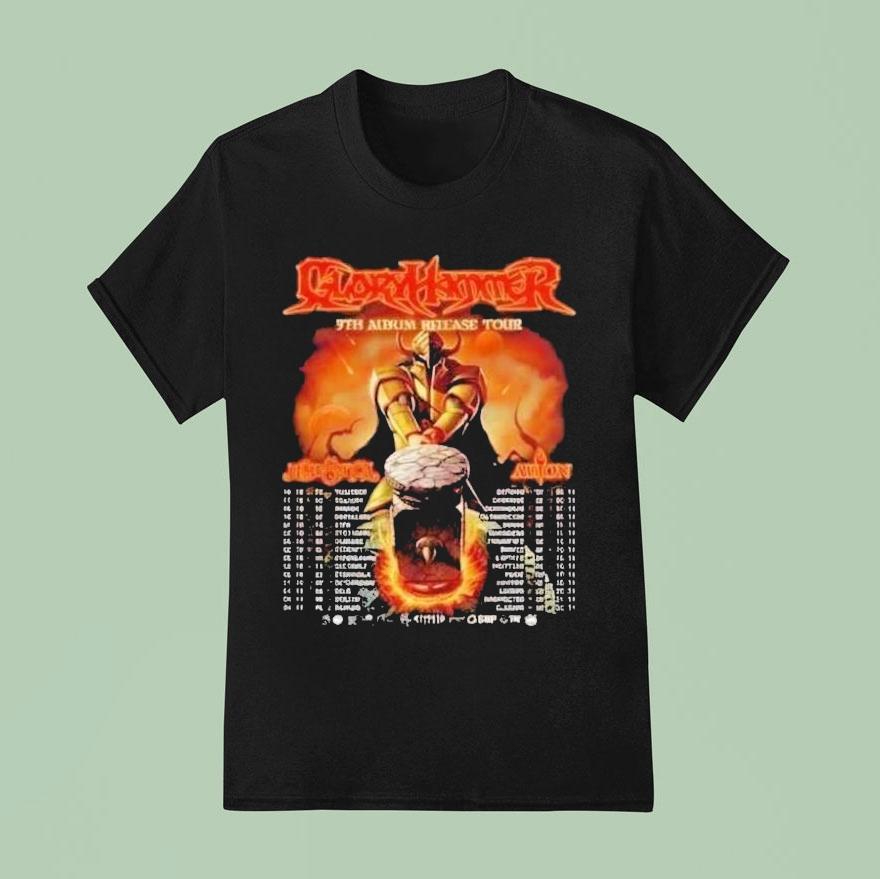 Gloryhammer 5th Album Release Tour 2026 Dates And Stops October November European Concert With Majestica Arion Support Power Metal Shirt