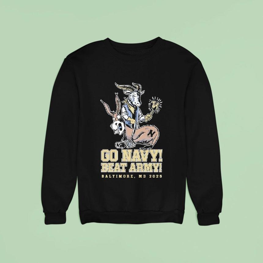 Go Navy Midshipmen Beat Army Black Knights Baltimore Md 2025 Shirt Go Navy Midshipmen Beat Army Black Knights Baltimore Md 2025 Shirt