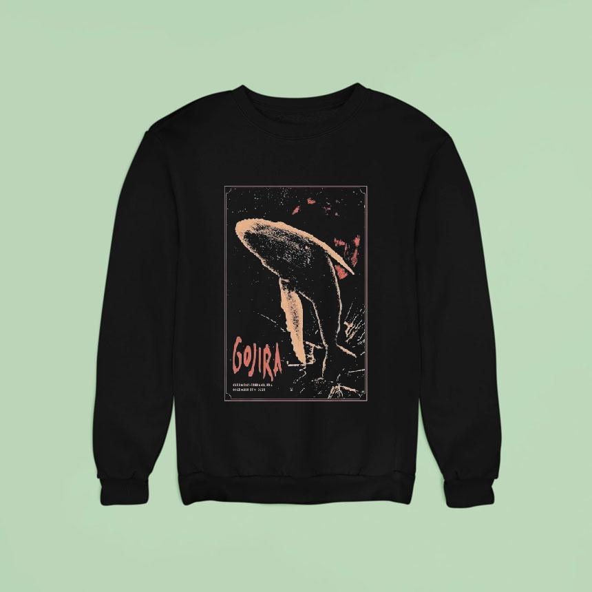 Gojira Dec 5 2025 Clermont Ferrand Fr Shirt Gojira Dec 5 2025 Clermont Ferrand Fr Shirt