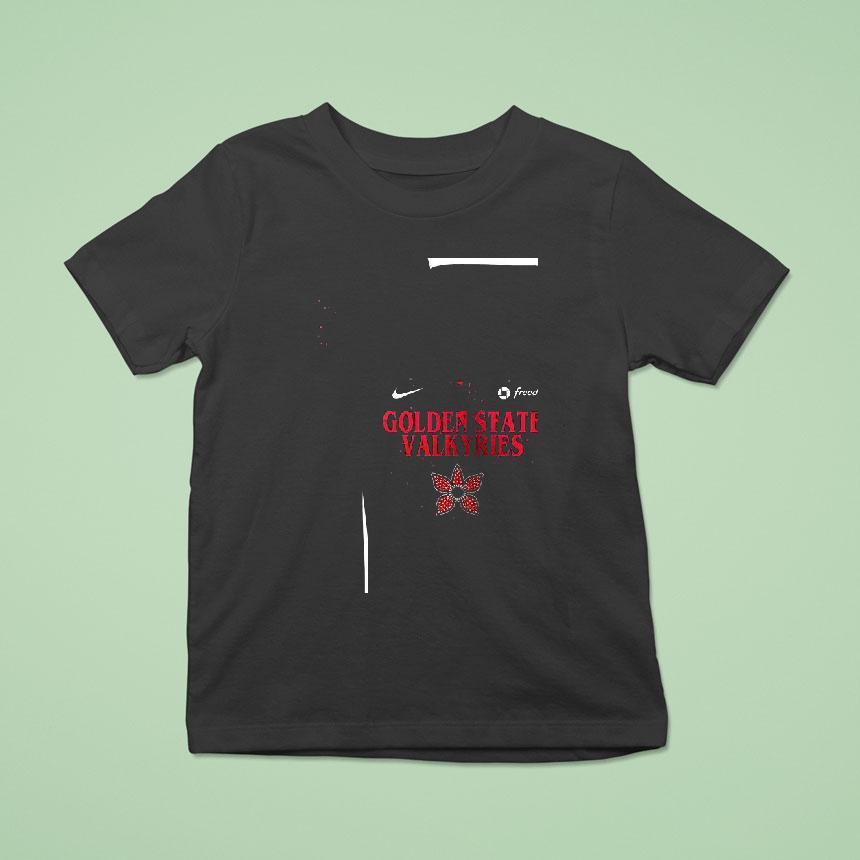 Golden State Valkyries Stranger Things Rebel Swingman Shirt