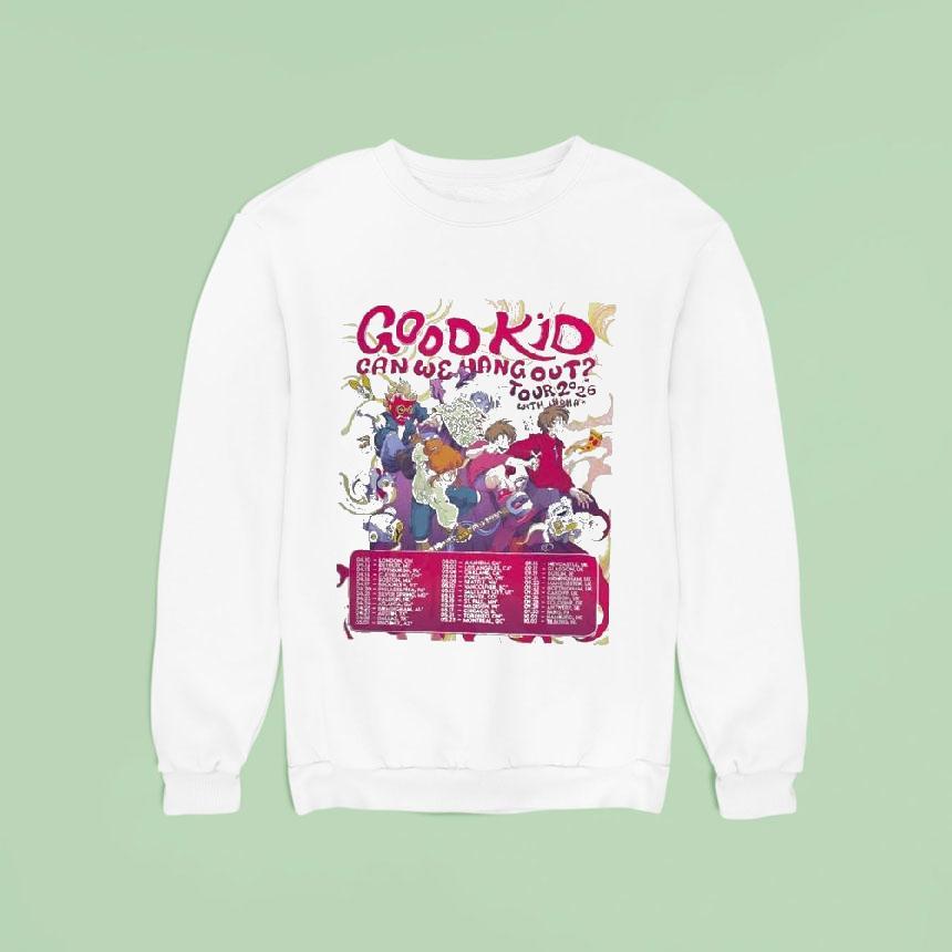 Good Kid Band Can We Hang Out Tour 2026 Dates Shirt Good Kid Band Can We Hang Out Tour 2026 Dates Shirt