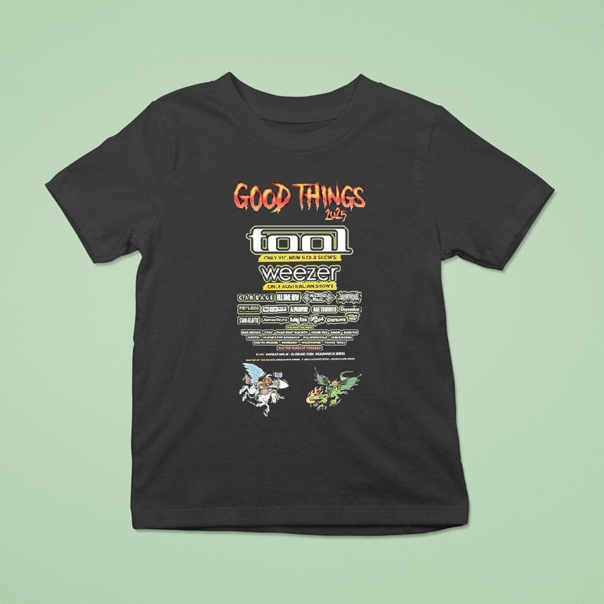 Good Things Festival Full Lineup Australia And New Zealand Shows On December 5 6 7 2025 Shirt