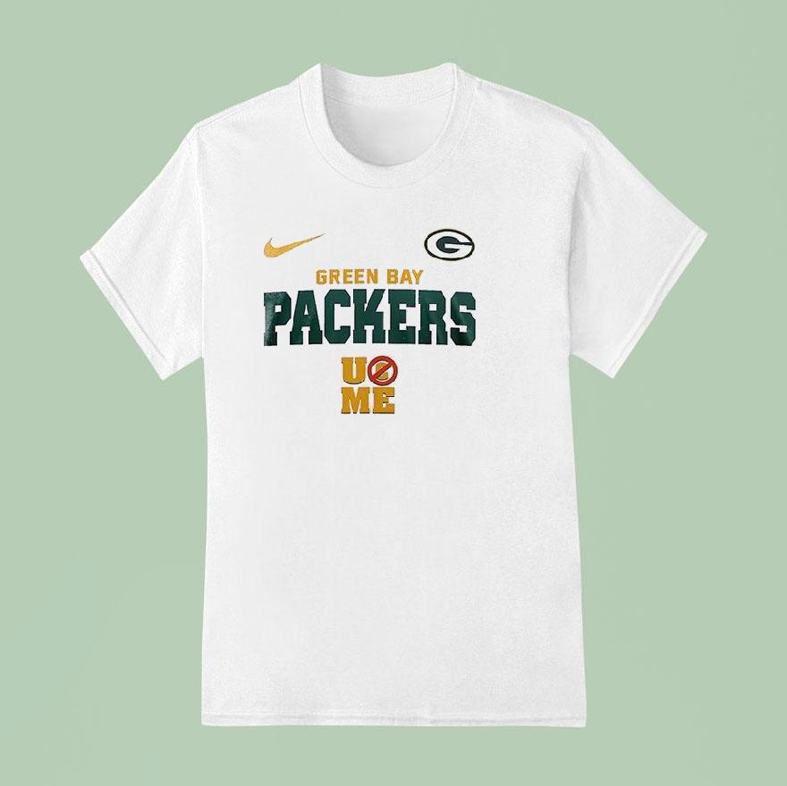 Green Bay Packers X John Cena Never Give Up Go Pack Go Shirt