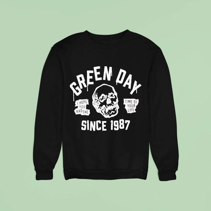 Greenday I Hope You Had The Time Of Your Life Since 1987 Shirt Greenday I Hope You Had The Time Of Your Life Since 1987 Shirt