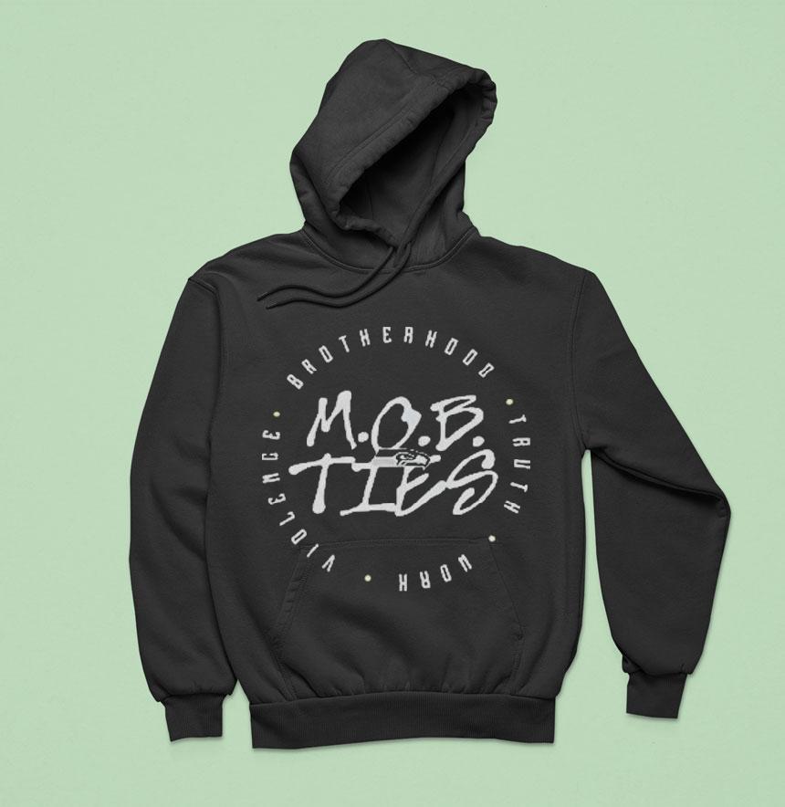 Grey Zabel Seahawks Mob Ties Brotherhood Truth Work Violence Shirt Grey Zabel Seahawks Mob Ties Brotherhood Truth Work Violence Shirt
