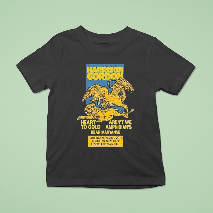 Harrison Gordon Brooklyn, Ny November 29 2025 Tour Shirt