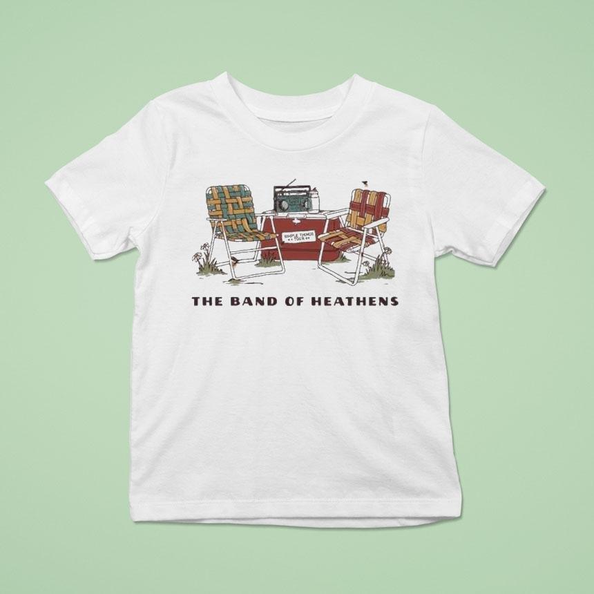 Hayes Carll The Band Of Heathens Simple Things Tour Chair Shirt