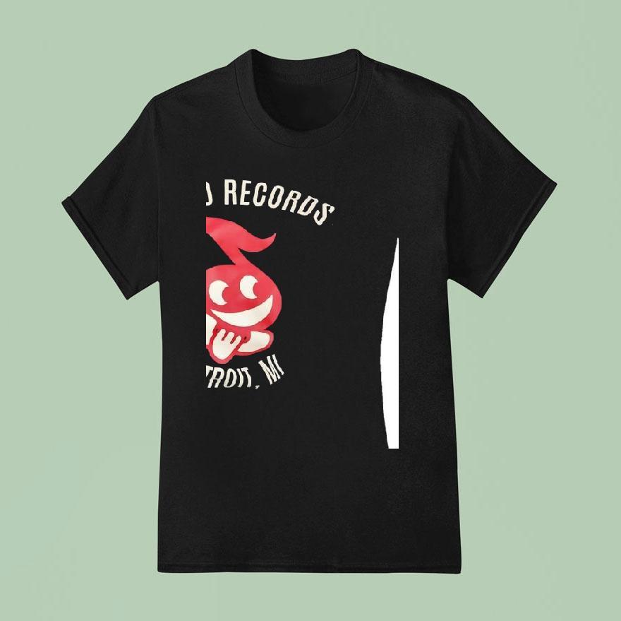 Hello Records Detroit Mi Shirt