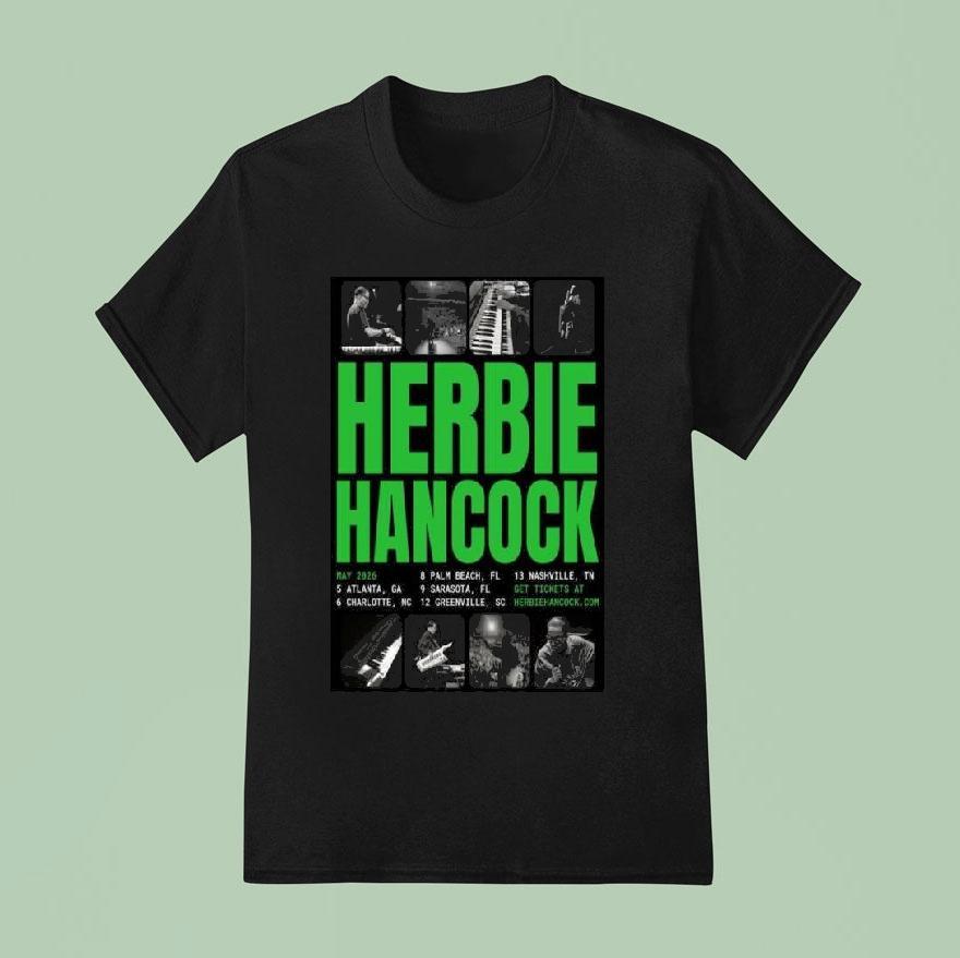 Herbie Hancock May Tour 2026 Shirt