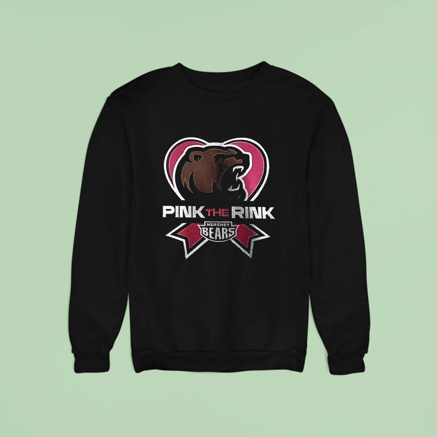 Hershey Bears Pink The Rink Logo Shirt Hershey Bears Pink The Rink Logo Shirt