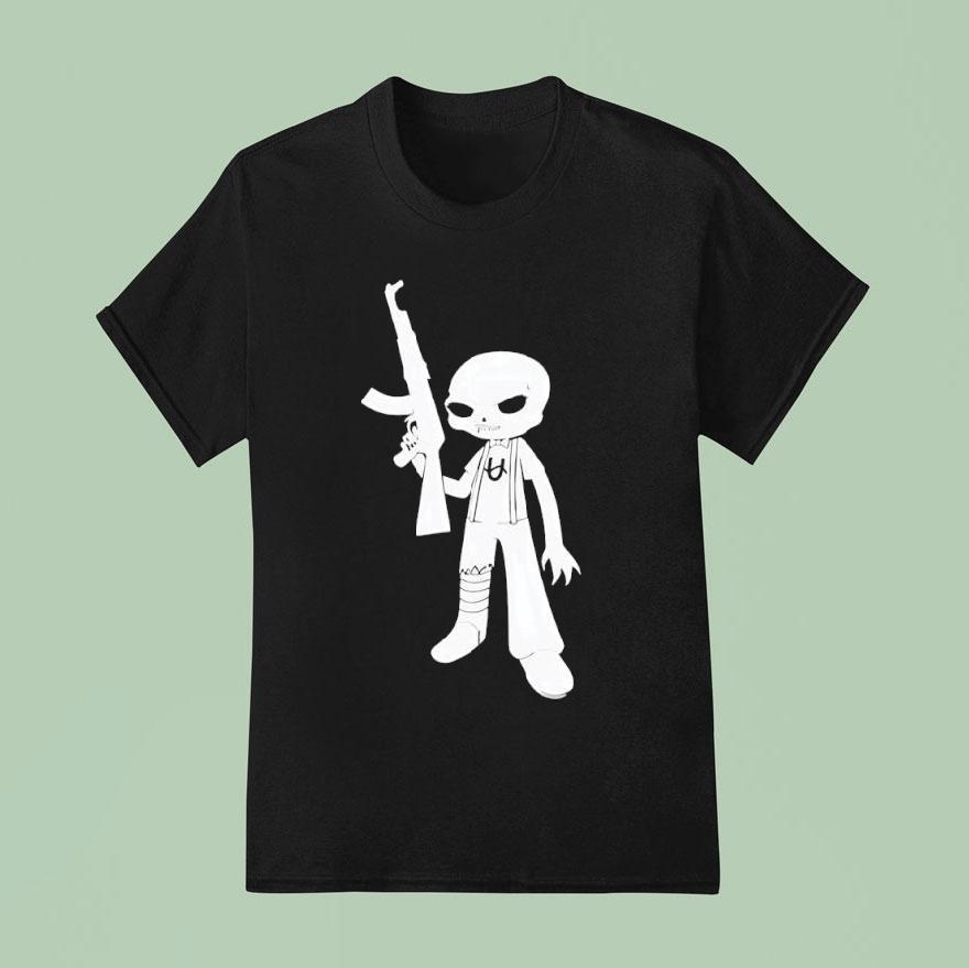 Homestuck Caliborn Silhouette Shirt
