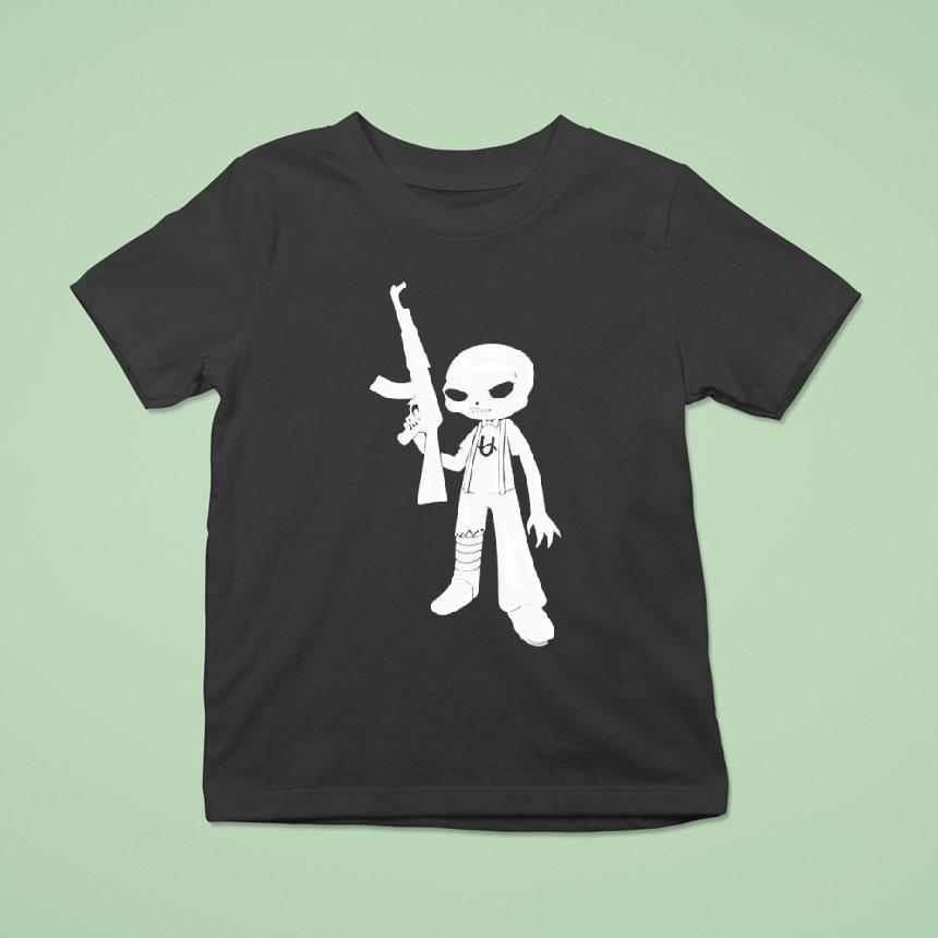Homestuck Caliborn Silhouette Shirt