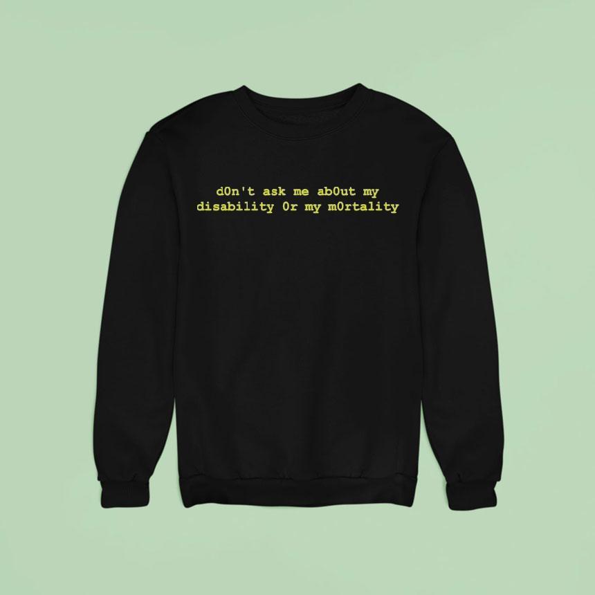 Homestuck D0n_t Ask Me About My Disability Shirt Homestuck D0n_t Ask Me About My Disability Shirt