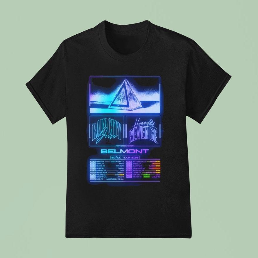 Honey Revenge And Rain City Drive Eu-uk Tour 2026 Shirt