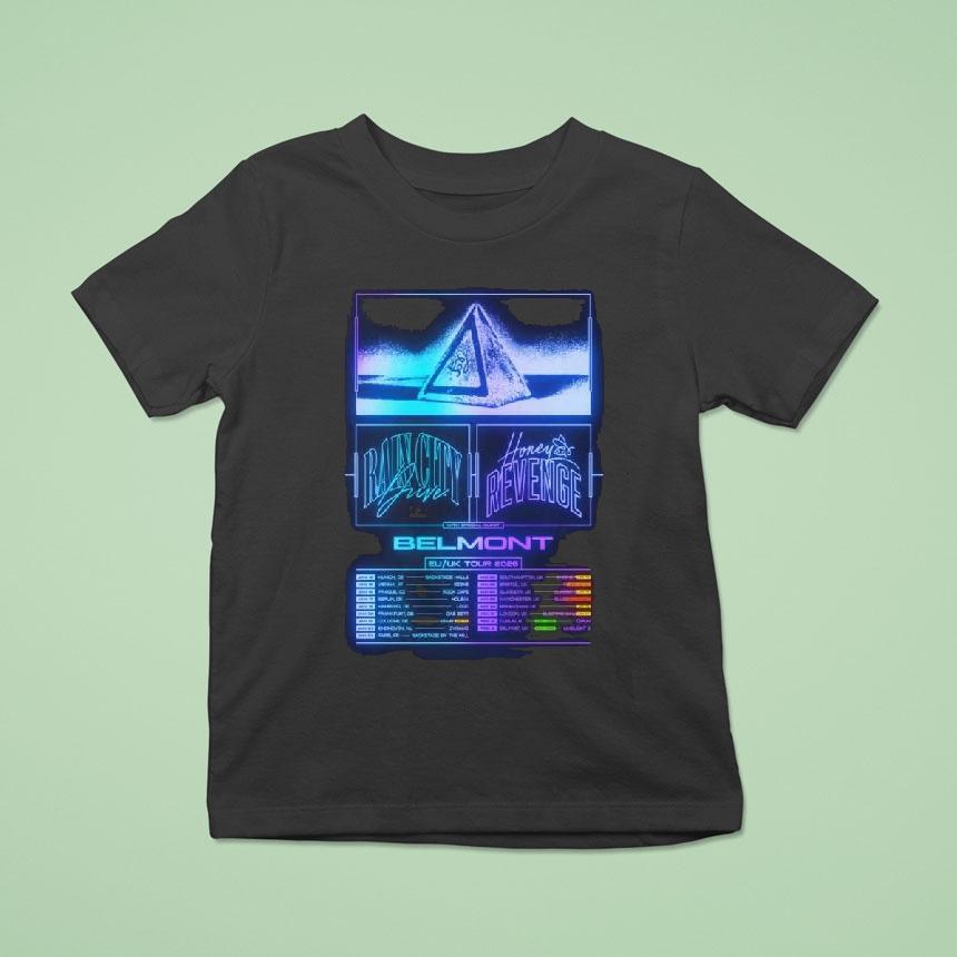 Honey Revenge And Rain City Drive Eu-uk Tour 2026 Shirt