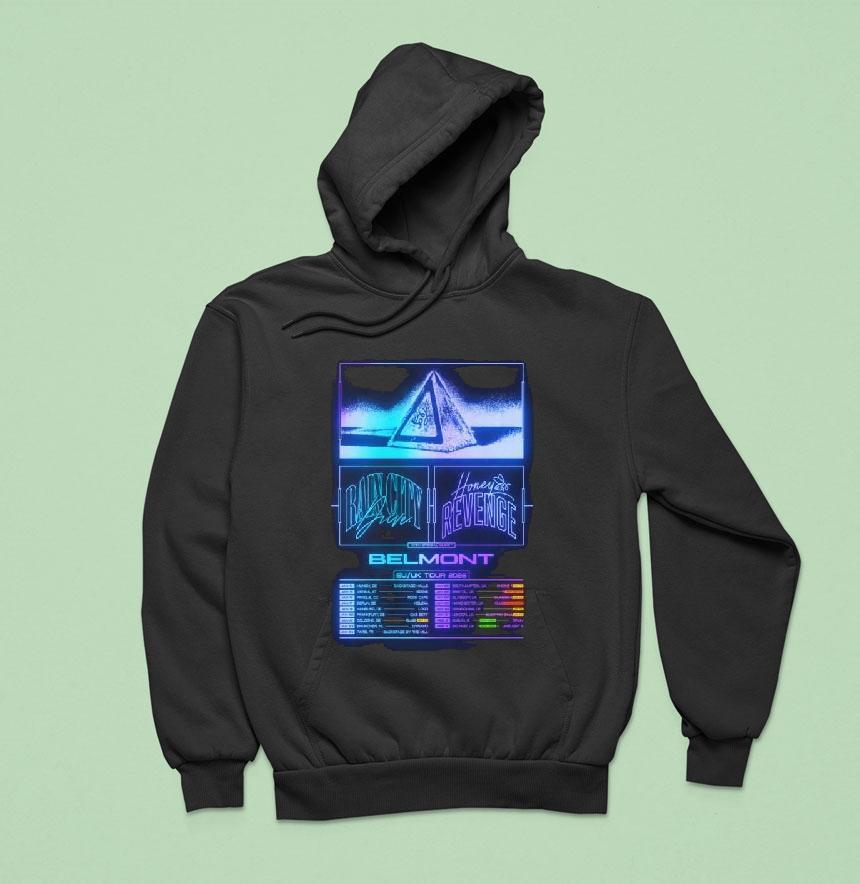 Honey Revenge And Rain City Drive Eu-uk Tour 2026 Shirt Honey Revenge And Rain City Drive Eu-uk Tour 2026 Shirt