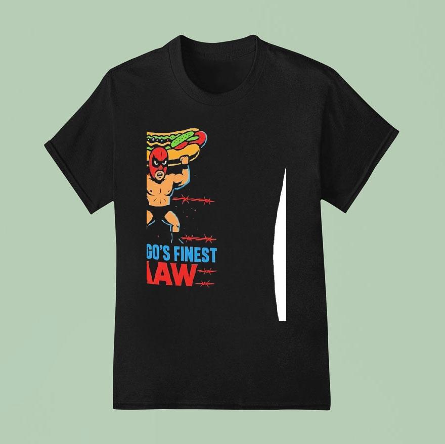 Hotdog Chicago’s Finest Aaw Shirt