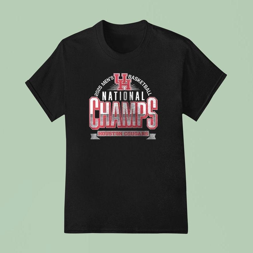 Houston Cougars 2025 Ncaa National Champs Logo Shirt