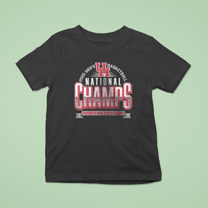 Houston Cougars 2025 Ncaa National Champs Logo Shirt
