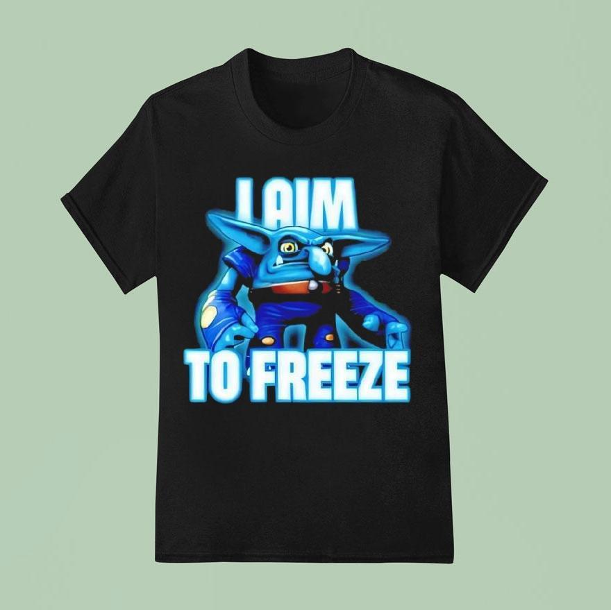 I Aim To Freeze Chill Bill Skylanders Shirt