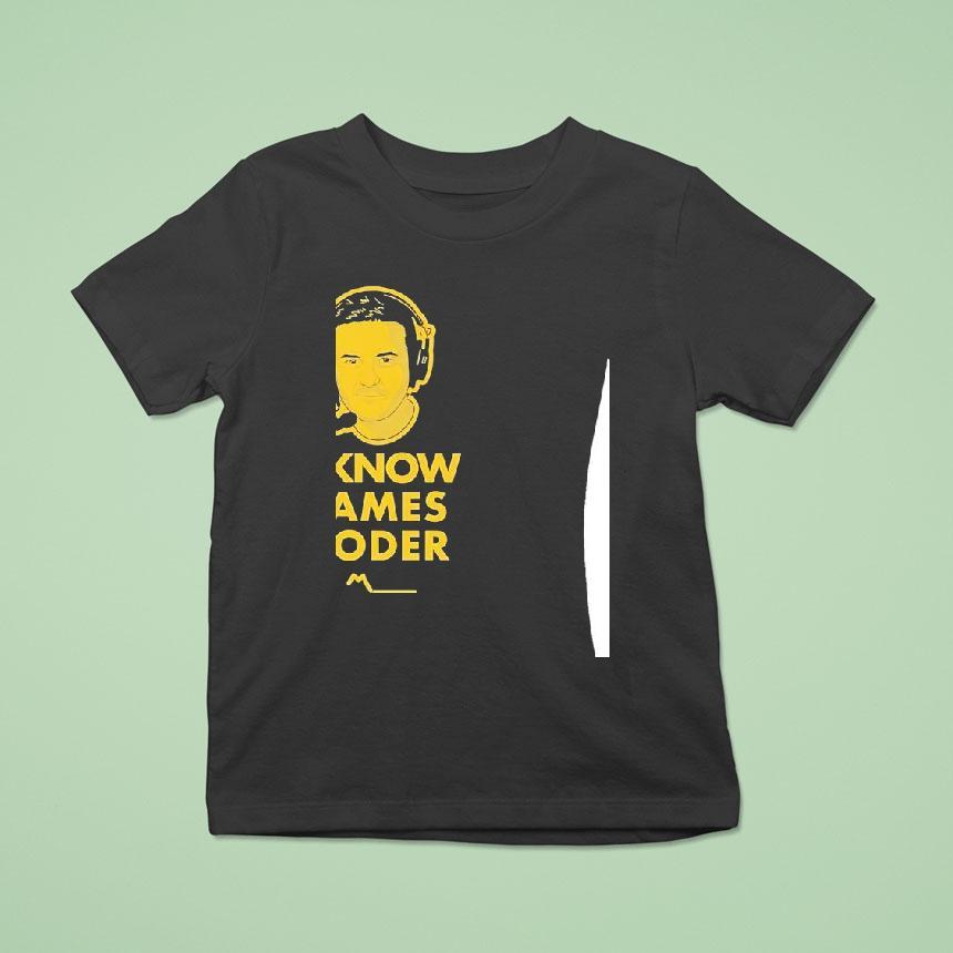 I Know James Yoder Michigan Wolverines Shirt
