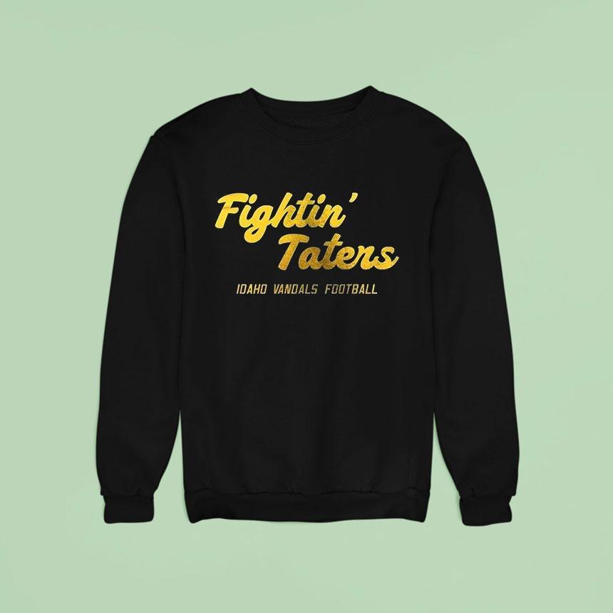 Idaho Vandals Fightin' Taters Logo Text Shirt Idaho Vandals Fightin' Taters Logo Text Shirt