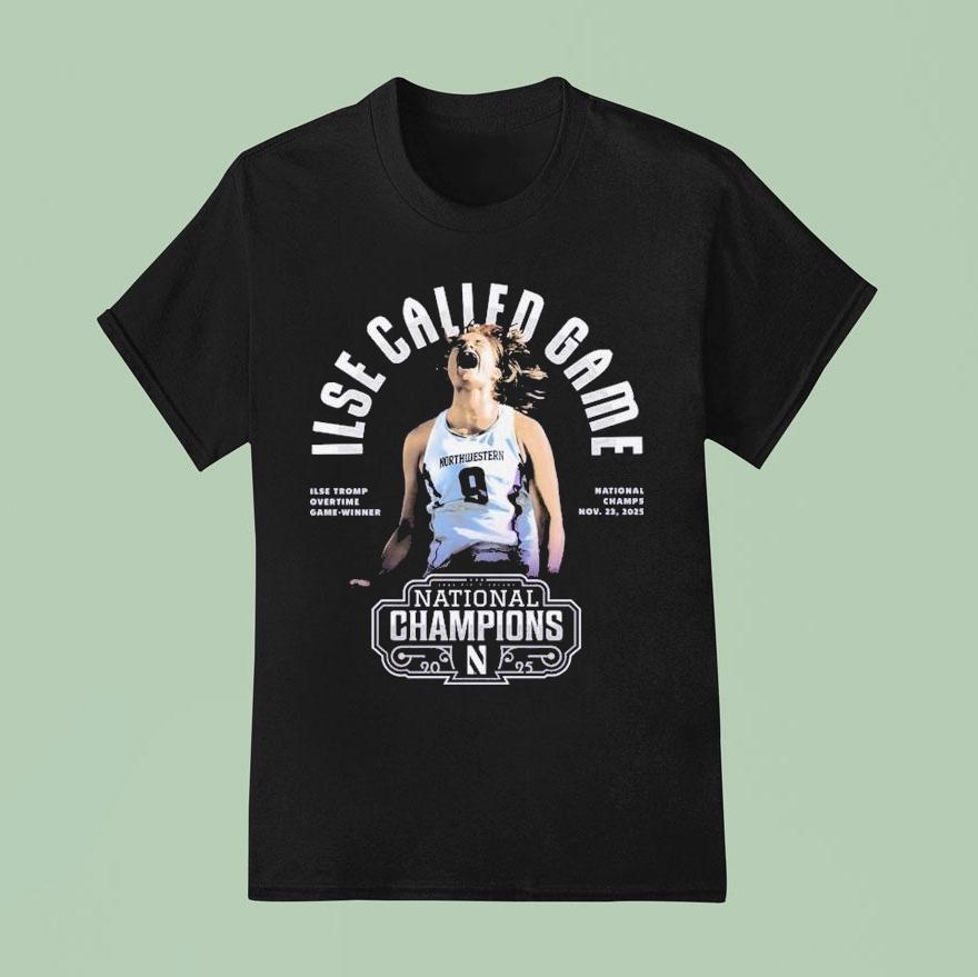 Ilse Tromp Northwestern Wildcats National Championship 2025 Shirt