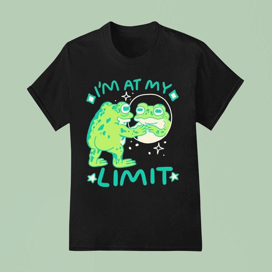 I’m At My Limit Frog Shirt