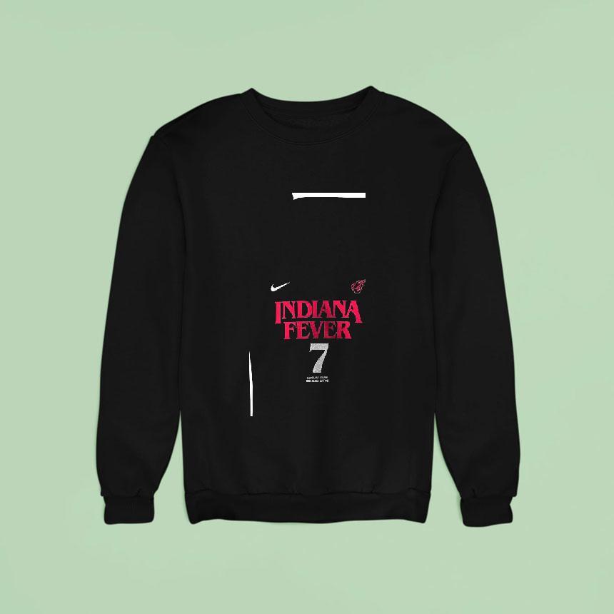 Indiana Fever 7 Aliyah Boston Stranger Things Rebel Name And Number Shirt Indiana Fever 7 Aliyah Boston Stranger Things Rebel Name And Number Shirt