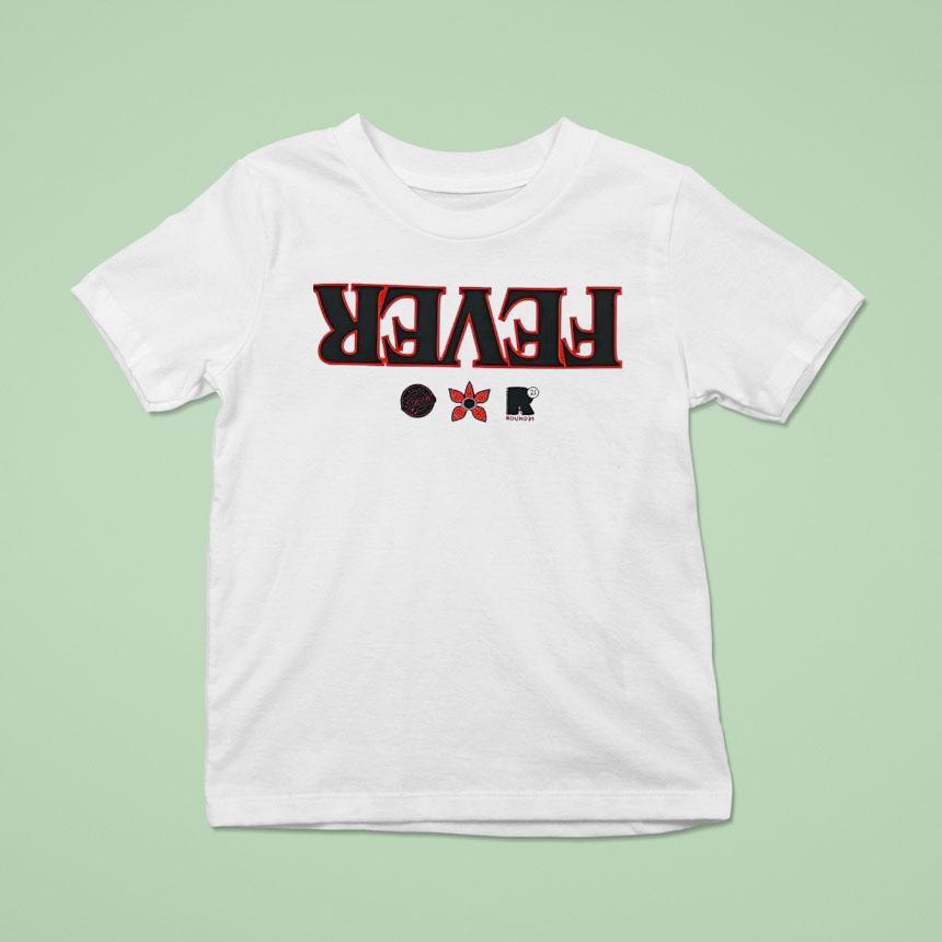 Indiana Fever Stranger Things Fever Logos Shirt