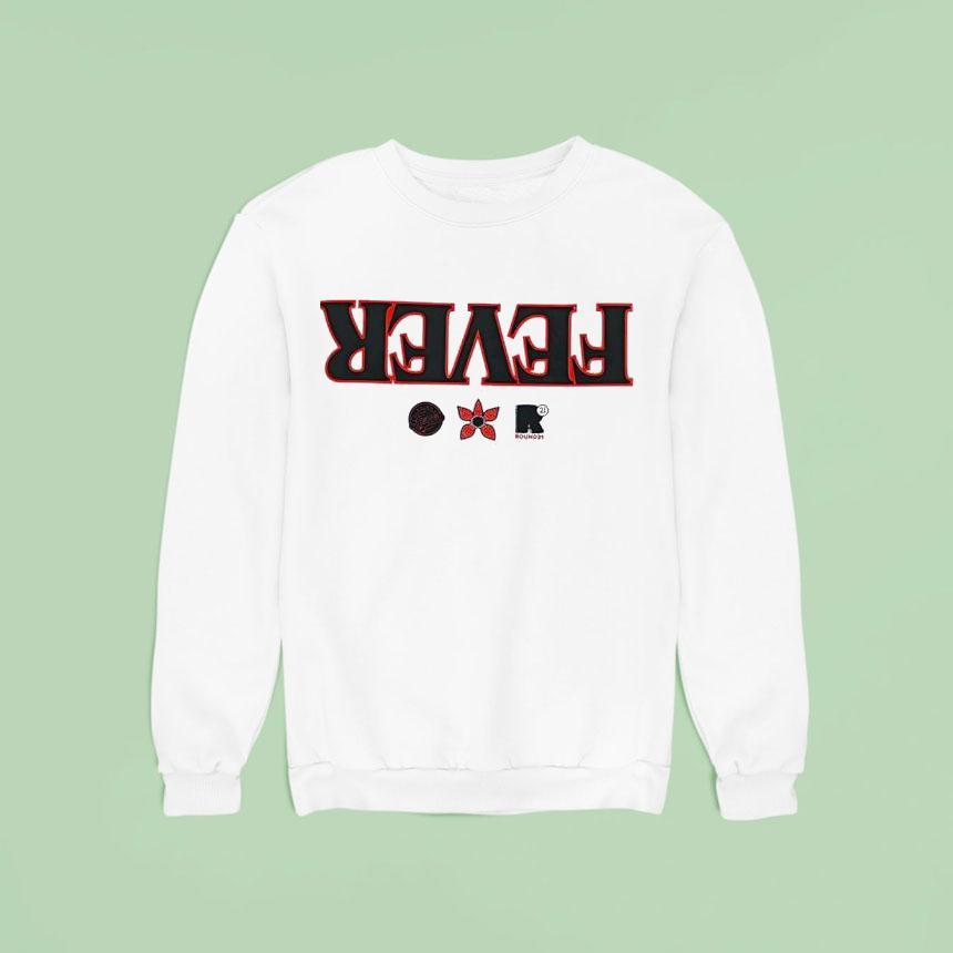 Indiana Fever Stranger Things Fever Logos Shirt Indiana Fever Stranger Things Fever Logos Shirt