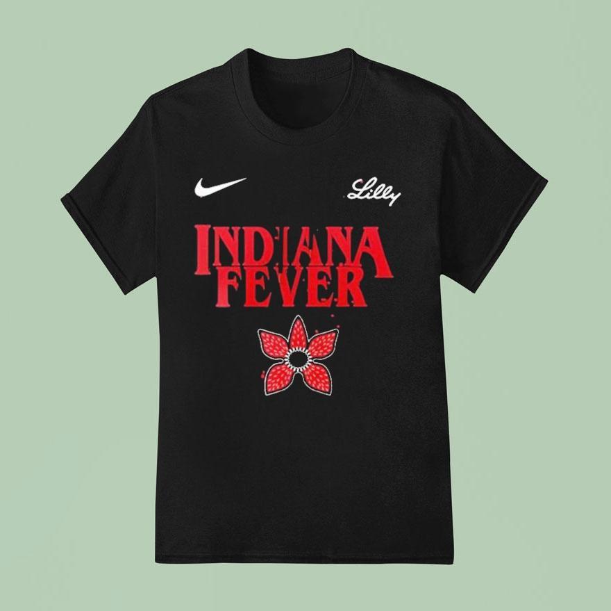 Indiana Fever Stranger Things Nike Llly Shirt