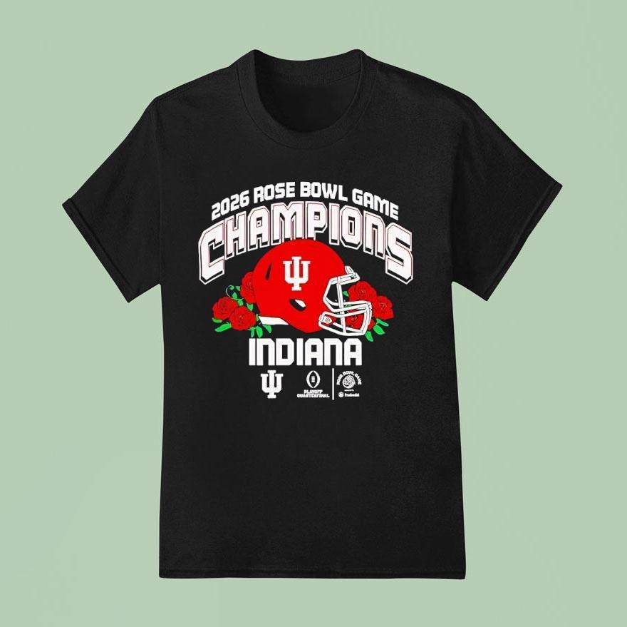 Indiana Hoosiers 2026 Rose Bowl Champions Classic Shirt