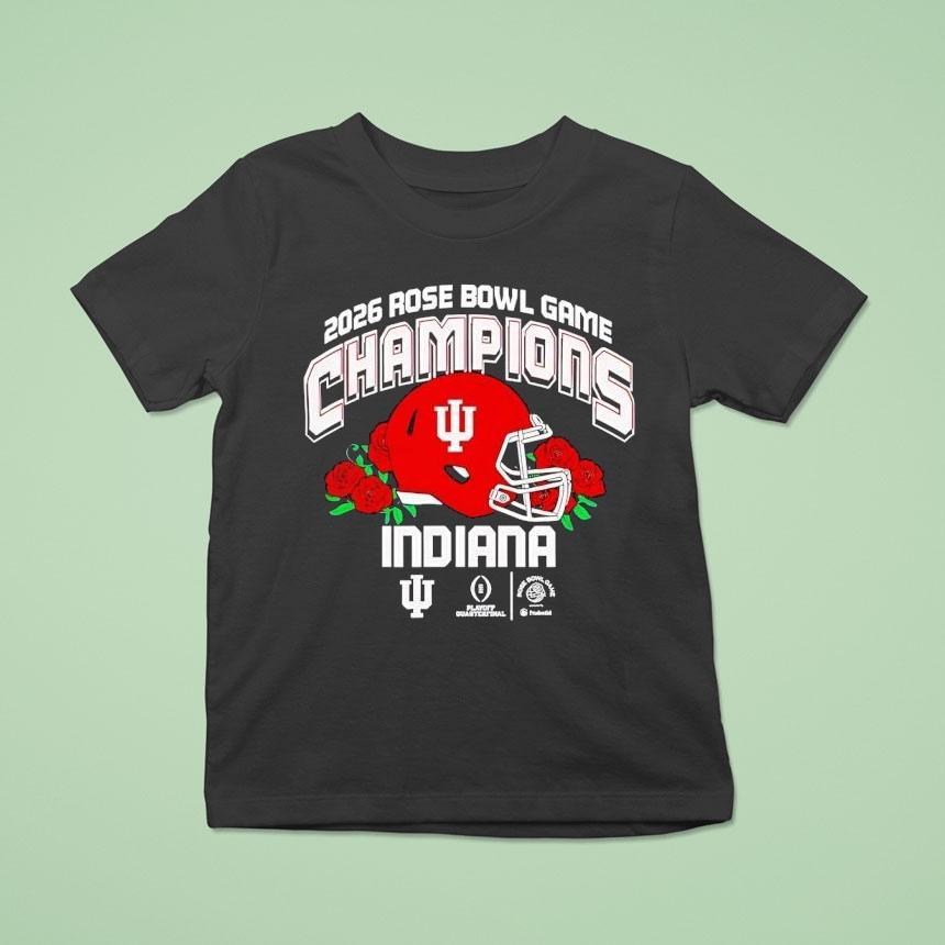 Indiana Hoosiers 2026 Rose Bowl Champions Classic Shirt