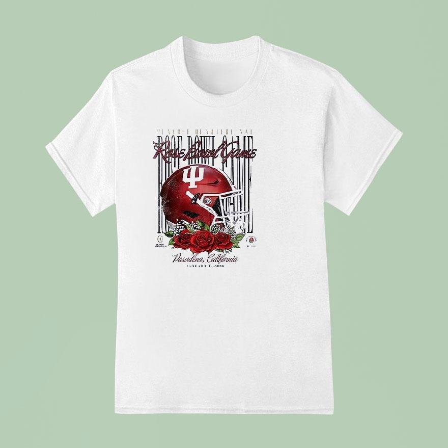 Indiana Hoosiers Playoff Quarterfinal Rose Bowl Game Name Roster Helmet Shirt