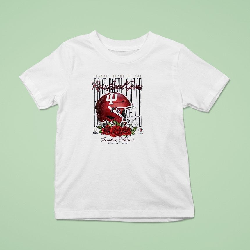 Indiana Hoosiers Playoff Quarterfinal Rose Bowl Game Name Roster Helmet Shirt