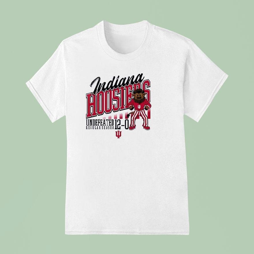 Indiana Hoosiers Undefeated Regular Season Dates Schedule Shirt