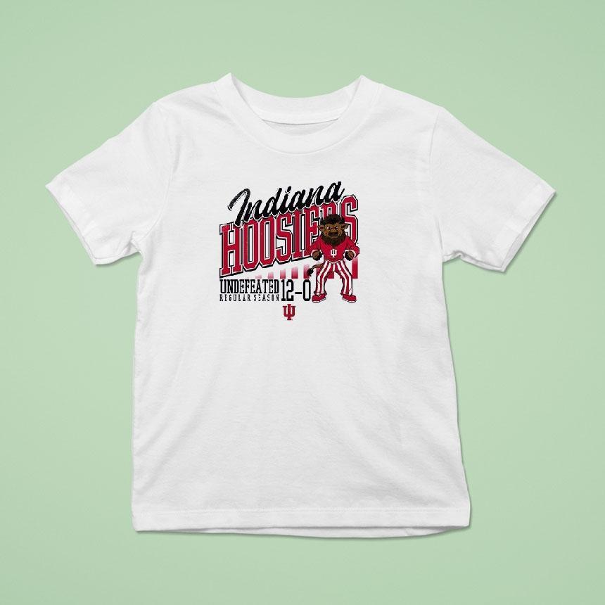 Indiana Hoosiers Undefeated Regular Season Dates Schedule Shirt