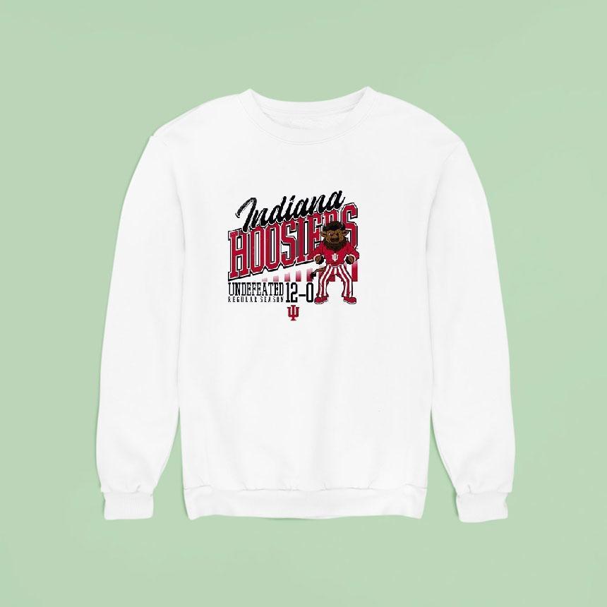 Indiana Hoosiers Undefeated Regular Season Dates Schedule Shirt Indiana Hoosiers Undefeated Regular Season Dates Schedule Shirt